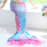 Kid Girl Ariel Little Mermaid Swimsuits for Beach Swimming Costumes