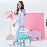 Aesthetic Backpack School Bag for Elementary Student Teen Girls