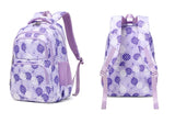 3Piece/Set School Backpacks Daisy Printed Large Capacity Student Backpack