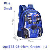 Kid Boy Personalized 3D Car Backpack Fun Cartoon School Bag