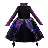 3-10Y Halloween Witch Costume Ariel Mermaid Usura Cosplay Dress