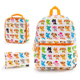 Kid Teenager School Backpack Fashion Print Shoulders Bag