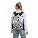 Kid Student Football Player CR7 Three Piece Set Backpacks Schoolbags
