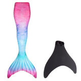 Kids Girl Adult Mom Swimming Mermaid Cosplay Costume Party Swimsuit