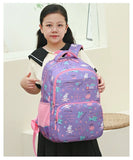 Kids Backpack Large Capacity Lightweight Durable School Bags for Grade 1-6 Students