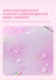 Gradient 3-piece School Bag Set Girls College Style Large Capacity Rainbow Backpacks