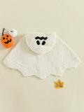 0-4Y Toddler Baby Boys Girls Cloak Jacket Halloween Pumpkin/Ghost Costume