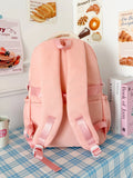 Kids Girl Backpacks Fashionable Cute Large Capacity Travel Versatile School Bag