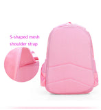 Kid Girl Kindergarten Backpack Pink Cute Cat Waterproof Schoolbag