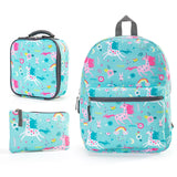 Kid Teenager School Backpack Fashion Print Shoulders Bag