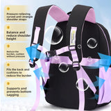 3pcs School Student Backpack Set Bow Teenager Travel Bookbags