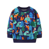 2-7T Unicorn Halloween Boys Girl  Long Sleeve Sweatshirts