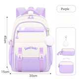 3pcs/set Kids Girl Fashion Schoolbags Backpack With Lunch Box Pencil Case Set