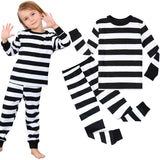 1-10Y Kid Boy Girl Halloween Pajamas Cartoon Cute Pumpkin Skeleton Carnival Nightwear