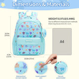 Kindergarden Student Lovely Nylon Satchel Cartoon  School Bags