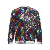 6-16Y Kids Girls Hip Hop Jazz Street Dance Performance Outerwear Sequin Jacket Coat