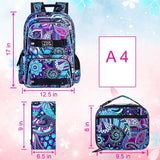 3PCS Kid College Boy Backpack 16 Inch School Bookbag Anti Theft Daypack