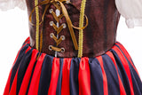 3-10Y Kid Girl Boy Long-sleeved Cosplay Halloween Dress