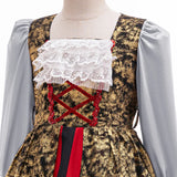 3-10Y Kid Girl Boy Long-sleeved Cosplay Halloween Dress