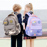 Primary School Girl  Lightweight Waterproof School Bags Cute Backpack