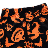 1-10Y Kid Boy Girl Halloween Pajamas Cartoon Cute Pumpkin Skeleton Carnival Nightwear