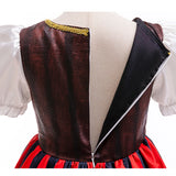 2-10Y Halloween Girls Pirate Dress Cosplay Carnival Party Pirate Role Play Suit