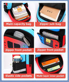 Creative Game Console School Backpack 3Pcs/set Nylon Waterproof Schoolbags