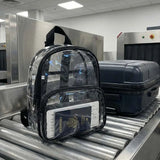Kid Mini Clear Backpack Stadium Transparent PVC Waterproof Bookbags