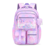 Kid Girl Fashion Love Pendant 3-Piece Set Butterfly Backpack Schoolbags