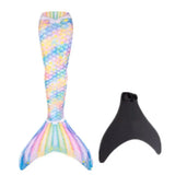 Kids Girl Adult Mom Swimming Mermaid Cosplay Costume Party Swimsuit