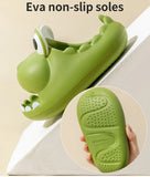 Dinosaur Children's Slippers Summer Boys and Girls Thick Bottom Non-slip Indoor Home Cartoon Parent-child Sandals Slippers