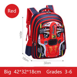 Kid Boy Personalized 3D Car Backpack Fun Cartoon School Bag
