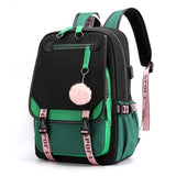 Young Boys Girls Students School Backpacks Harajuku Fashion Travel Rucksack Schoolbags