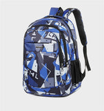 Kid Student  Large Capacity Travel Versatile Print Backpack 16 Inch
