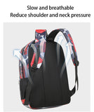 Kid Student  Large Capacity Travel Versatile Print Backpack 16 Inch