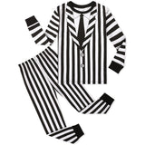1-10Y Kid Boy Girl Halloween Pajamas Cartoon Cute Pumpkin Skeleton Carnival Nightwear