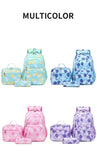 3Piece/Set School Backpacks Daisy Printed Large Capacity Student Backpack