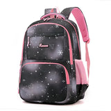 Elementary School Students Fashion Backpack Gradient Color Campus Schoolbag