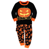 1-10Y Kid Boy Girl Halloween Pajamas Cartoon Cute Pumpkin Skeleton Carnival Nightwear