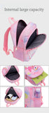 Kindergarten Girl Backpack Cartoon Cute Unicorn Mermaid Print Schoolbag