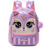 Little Girl Cute 13 Inch Animal Backpack Kindergarten Outdoor Schoolbags