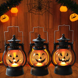 Halloween Pumpkin Ghost Face Lamp Portable Skull Decoration Light