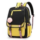Young Boys Girls Students School Backpacks Harajuku Fashion Travel Rucksack Schoolbags
