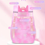 3Pcs/Set Student Girls Backpack Cute Princess Large Capacity Schoolbag