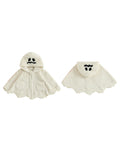 0-4Y Toddler Baby Boys Girls Cloak Jacket Halloween Pumpkin/Ghost Costume