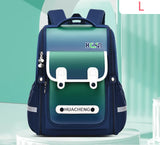 Girl Boy Students Gradient Color Fashion Waterproof Backpack School Bags