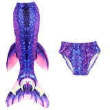 Kid Girl Mermaid Swimsuit Bathing Princess Cosplay Pool Party Swimsuit
