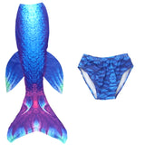 Kid Girl Mermaid Swimsuit Bathing Princess Cosplay Pool Party Swimsuit