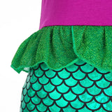 Kid Girls Mermaid Ariel Prom Princess Dress Cosplay Costumes Birthday Party Dress Up