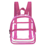 Kid Mini Clear Backpack Stadium Transparent PVC Waterproof Bookbags